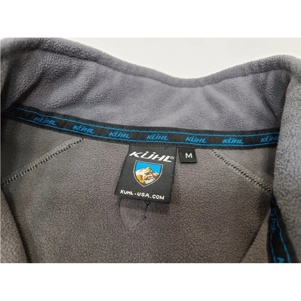 Kuhl Thor 1/4 Zip Pullover Performance Layer Gray ThermoKore Size M Mens - Picture 3 of 7